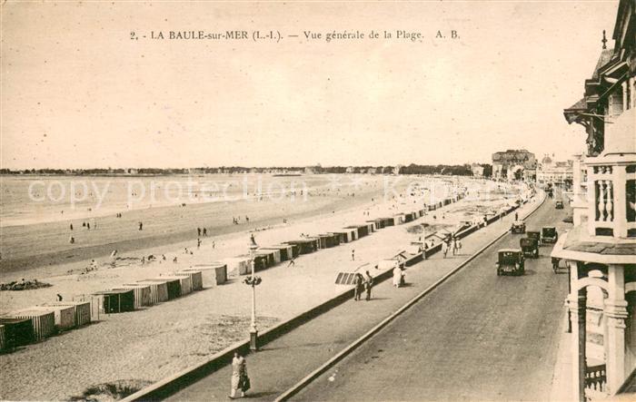 La Baule sur Mer 44 Vue Generale de la plage