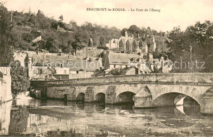 Beaumont-le-Roger Pont de l étang