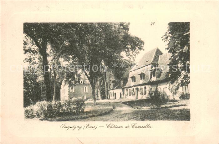Serquigny Chateau de Courcelles