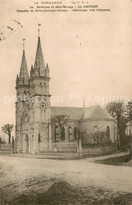 Le Reculey Chapelle de Notre Dame du Bocage Pelerinage