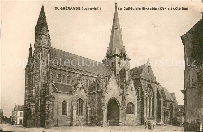 Guerande Collégiale Saint Aubin XVe siècle