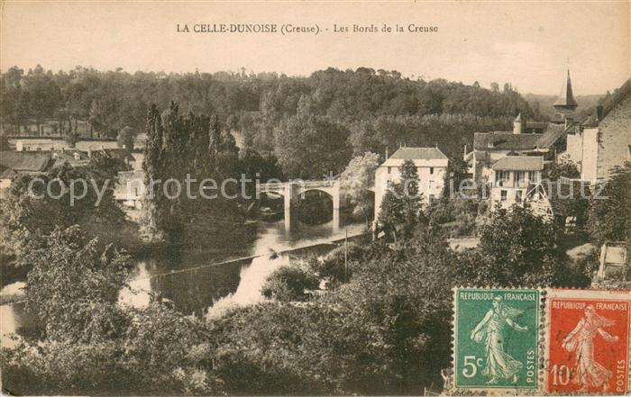 La Celle-Dunoise Les bords de la Creuse