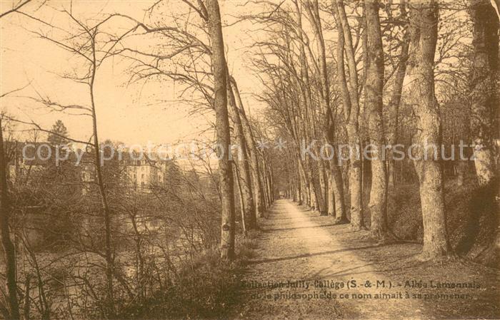 Juilly Seine-et-Marne Allée Lamennais