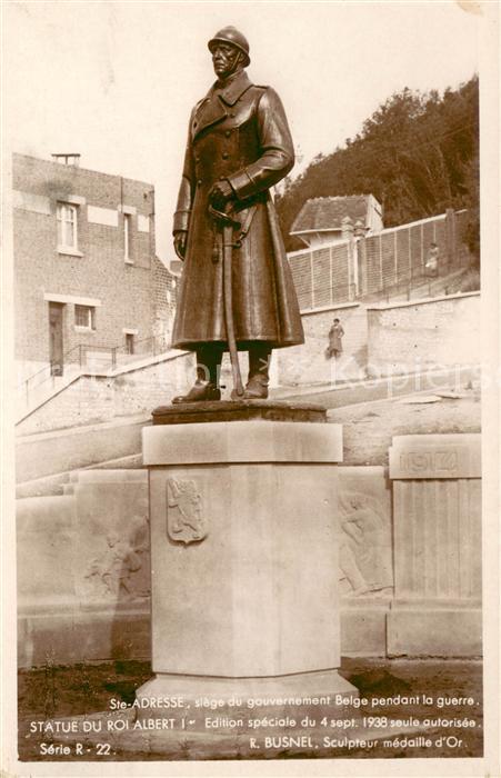 Sainte-Adresse Statue du Roi Albert I