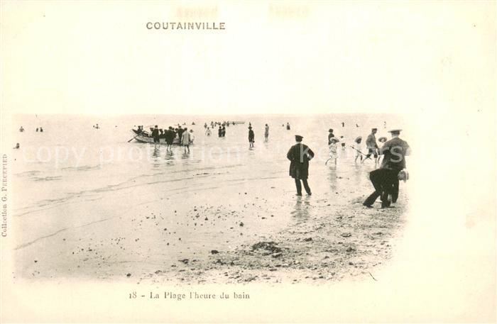 Coutainville A la plage