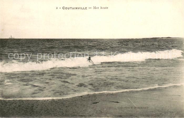 Coutainville Mer haute