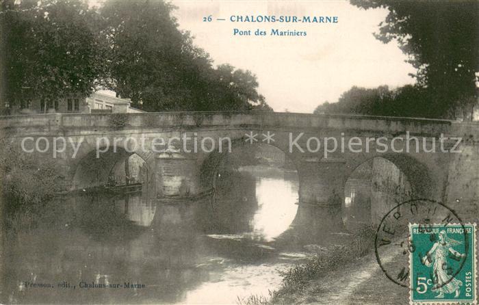 Chalons-sur-Marne Pont des Mariniers