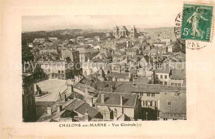 Chalons-sur-Marne Vue Generale