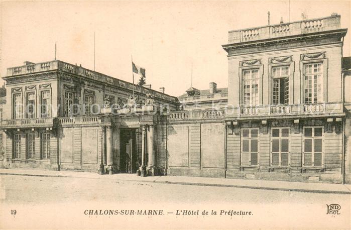 Chalons-sur-Marne Hôtel de la Prefecture