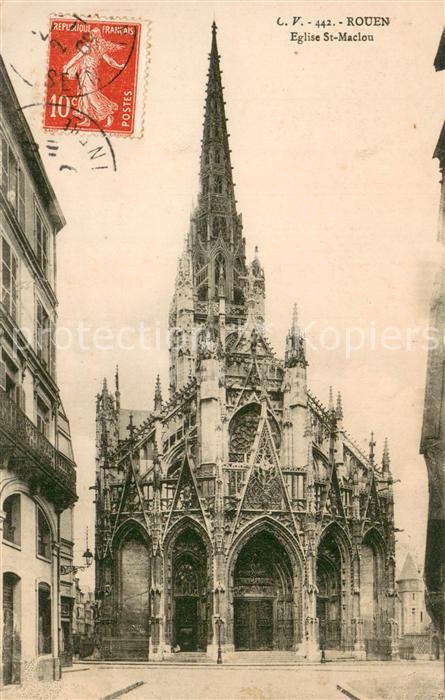 Rouen 76 Eglise Saint Maclou