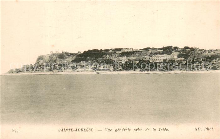 Sainte-Adresse Vue Generale prise de la jetée