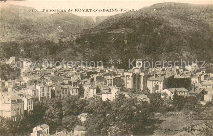 Royat 63-les-Bains Panorama