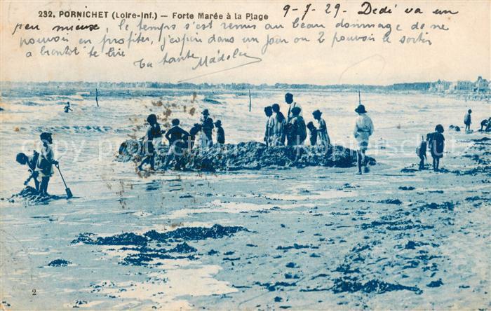 Pornichet Forte Marée a la plage