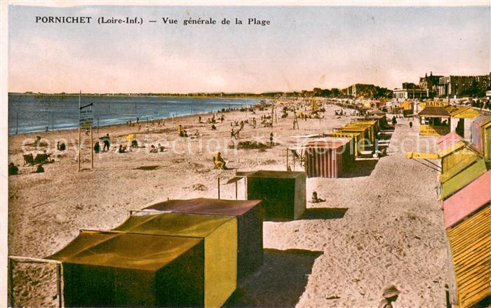 Pornichet Vue Generale de la plage