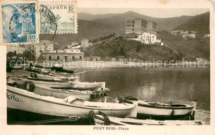 Port Bou La playa