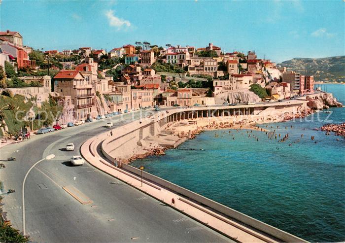 Marseille 13 Promenade de la Corniche Plage du Prophète