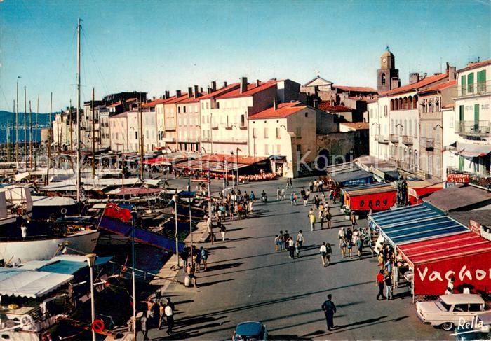 Saint Tropez Var Port Quai Bailli de Suffren et Quai Jean Jaurès