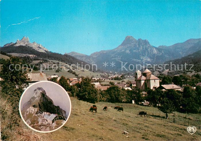 Bernex Haute-Savoie Vue Generale Mont Cézar Dent d Oche Refuge Alpes
