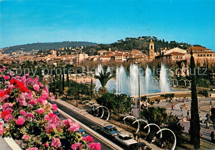 Nice 06 Jardin de l Esplanade du Paillon Fontaines
