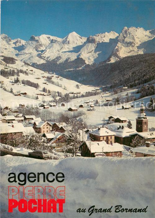 Le Grand-Bornand Vue panoramique Alpes Agence Pierre Pochat