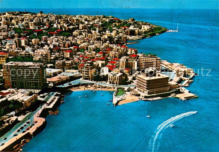 Beirut Great Hotels Quarter aerial view