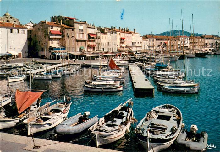 Saint Tropez Var Port Coin des pêcheurs Quai Jean Jaurès Côte d Azur