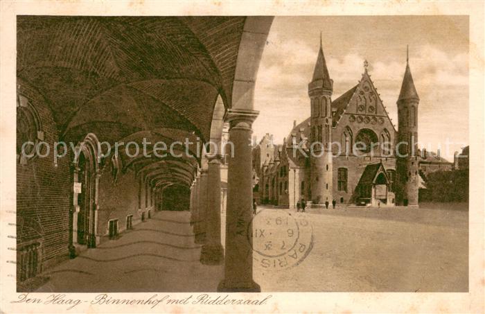 Den Haag Binnenhof met Riderzaal