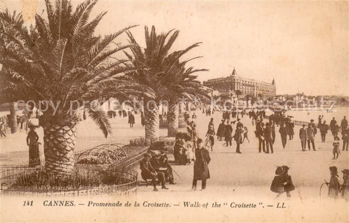 Cannes Alpes-Maritimes Promenade de la Croisette