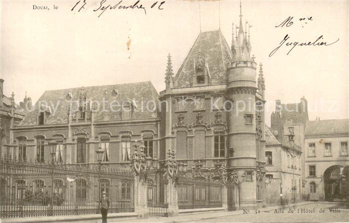 Douai 59 Aile de l’Hotel de Ville