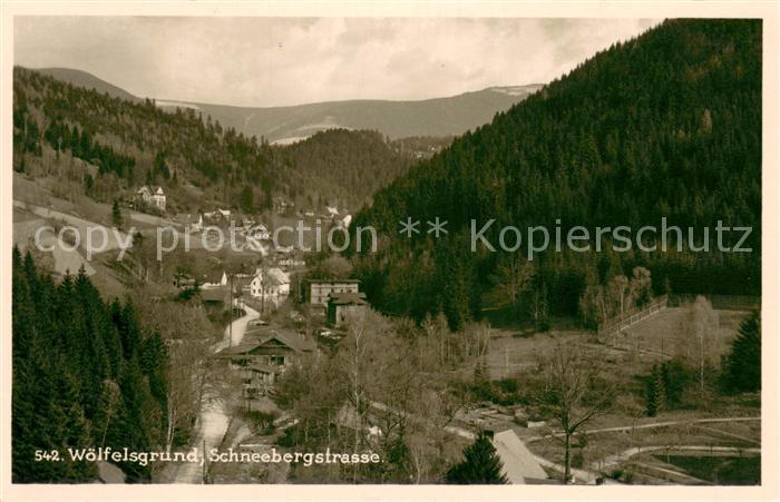 Woelfelsgrund Glatz Panorama Schneebergstrasse