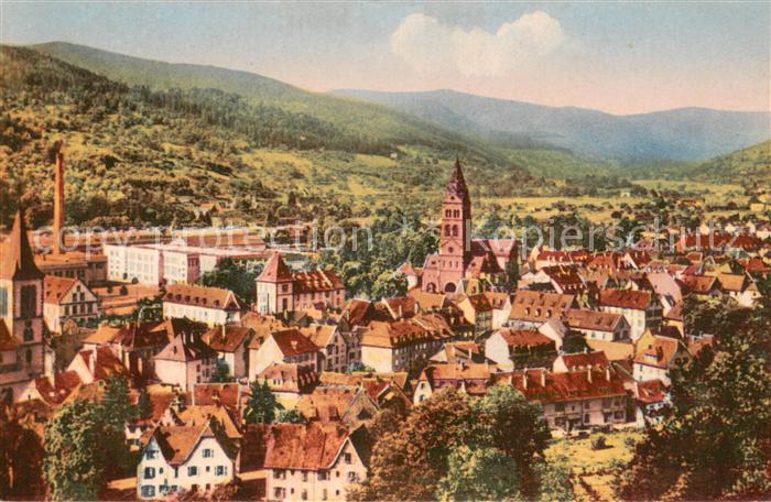 Munster Haut Rhin Elsass Vue Generale