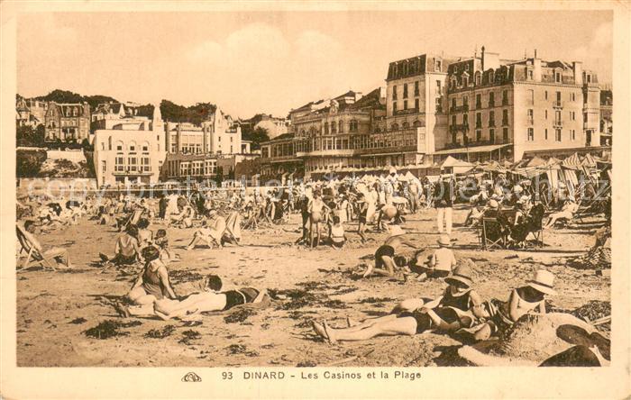Dinard 35 Les casinos et la plage