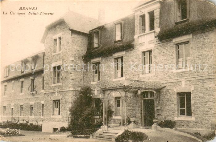 Rennes 35 La Clinique Saint Vincent