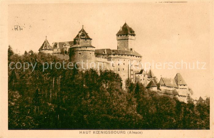 Haut-Koenigsbourg Hohkoenigsburg Chateau Schloss