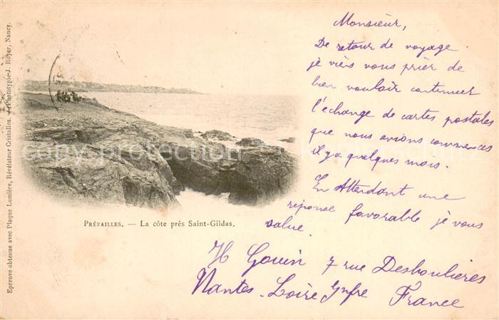 Prefailles La côte près Saint Gildas