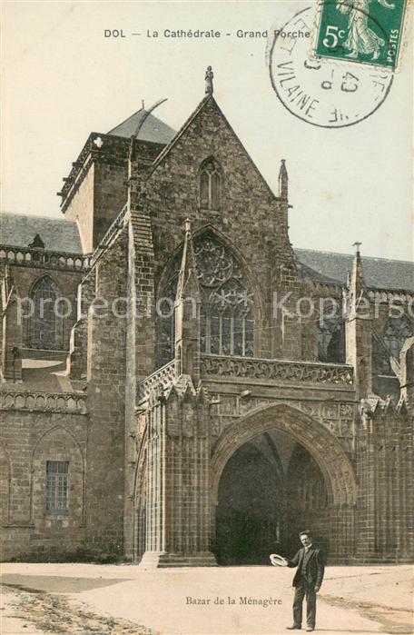 Dol-de-Bretagne Cathedrale Grand Porche