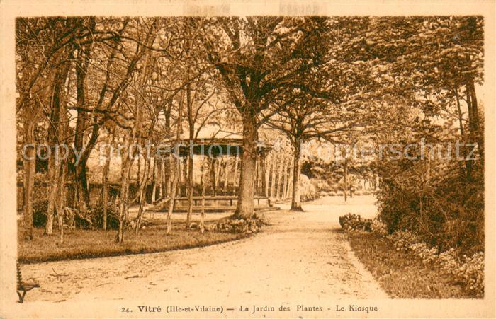Vitre d Ille-et-Vilaine Jardin des Plantes le Kiosque