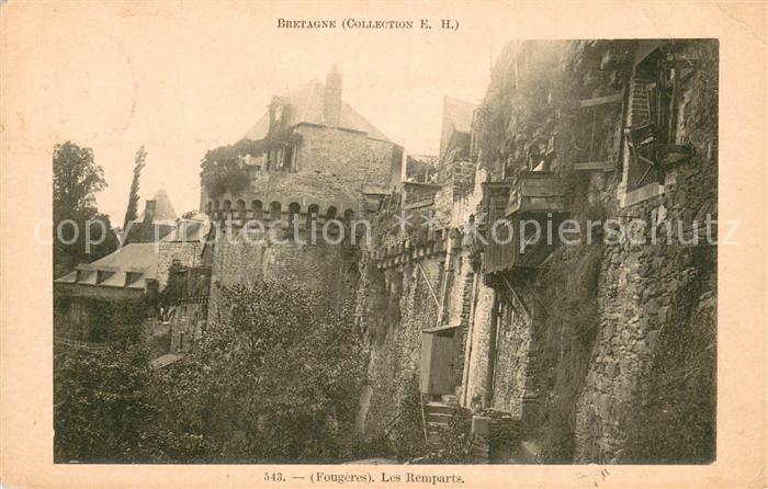 Fougeres Les remparts