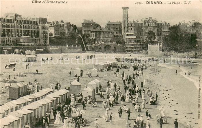Dinard 35 La plage Côte d Emeraude