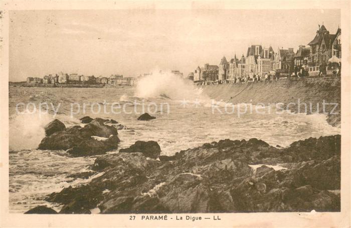 Parame St-Malo La digue Côte d Emeraude