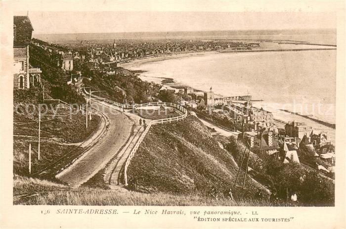 Sainte-Adresse Le Nice Havrais vue panoramique