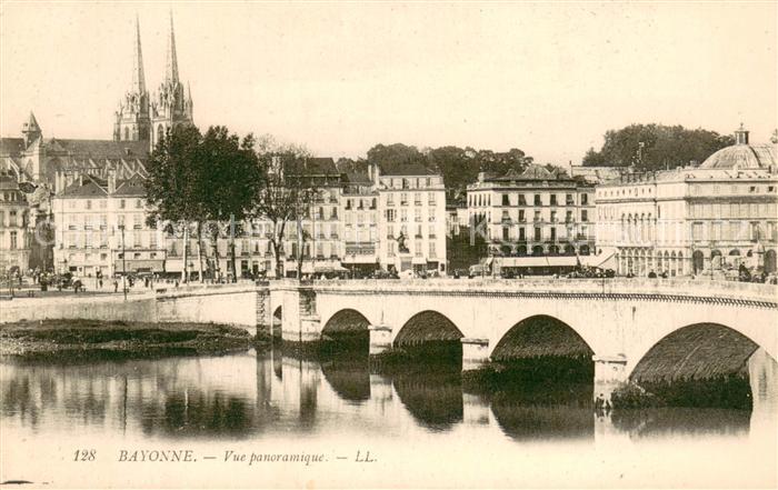 Bayonne 64 Vue panoramique Pont