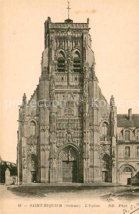 Saint-Riquier Somme Eglise