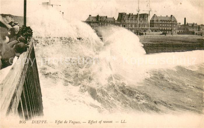 Dieppe 76 Effet de vagues