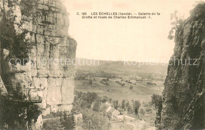 Les Echelles Galerie de la grotte et Route de Charle