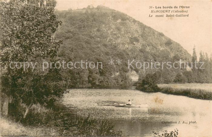Harcourt Thury-Harcourt Aux bords de l'Orne Mont Saint Gaillard