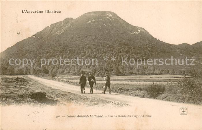 Saint-Amant-Tallende Sur la route du Puy de Dôme