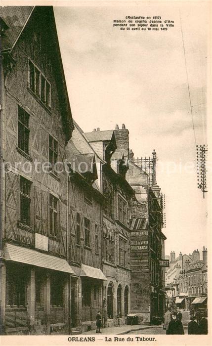 Orleans Loiret Rue du Tabour