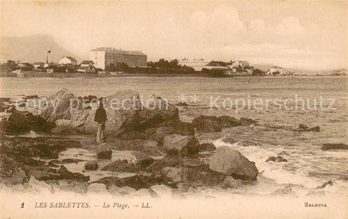 Les Sablettes La plage