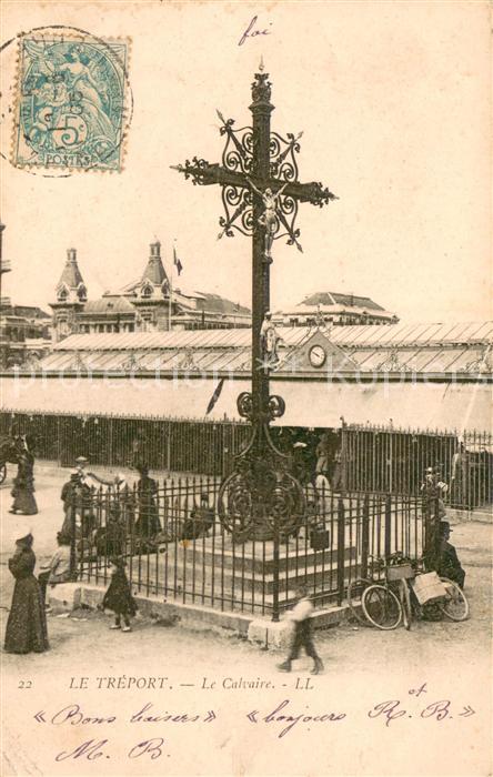 Le Treport le Calvaire Croix